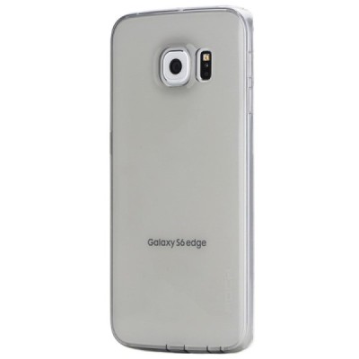 Samsung Galaxy S6 Edge (G925) ROCK Ultra Thin Slim Jacket TPU dzidrs pelēks silikona planākais apvalks / Vacins.lv