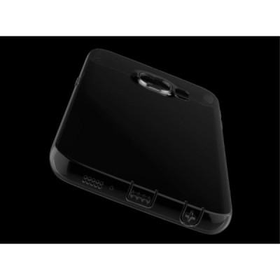 Samsung Galaxy S6 Edge (G925) ROCK Ultra Thin Slim Jacket TPU dzidrs pelēks silikona planākais apvalks / Vacins.lv
