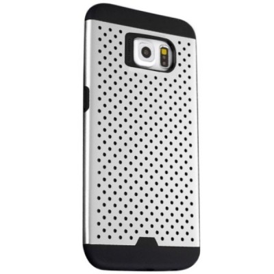 Samsung Galaxy S6 G920 pastiprinātas aizsardzības pelēks apvalks / Vacins.lv