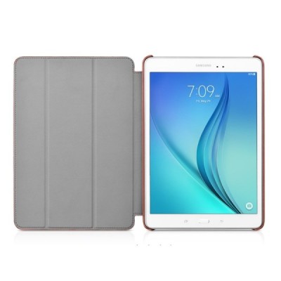 Greznais „HOCO“ Retro sērijas ādas atvērams brūns Samsung Galaxy Tab A 9.7 (T555, T550) maciņš / Vacins.lv