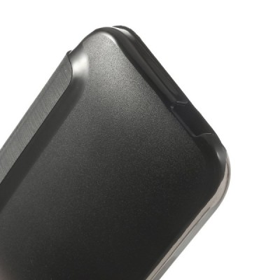 HTC One (M8) mini 2 View Window atverčiamas juodas dėklas / Priedai.lt