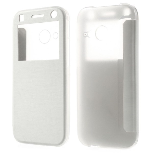 Atverčiamas „View Window“ dėklas - baltas (One Mini 2)