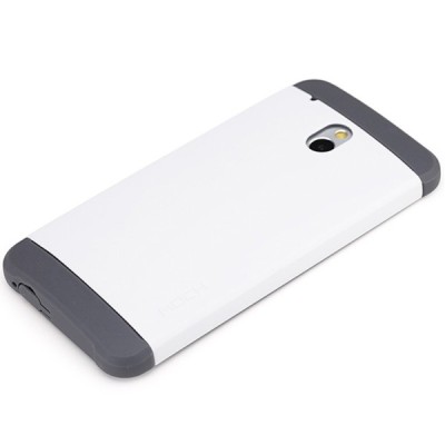 „ROCK“ Shield HTC One mini baltas dėklas / Priedai.lt
