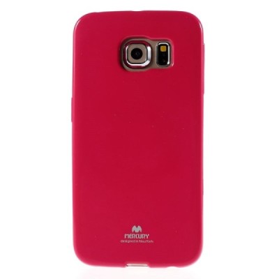 Samsung Galaxy S6 Edge (G925) Mercury tumši rozs cieta silikona (TPU) apvalks / vacins.lv