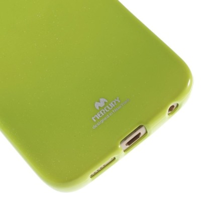 Samsung Galaxy S6 Edge (G925) Mercury žalias kieto silikono tpu dėklas - nugarėlė / Priedai.lt