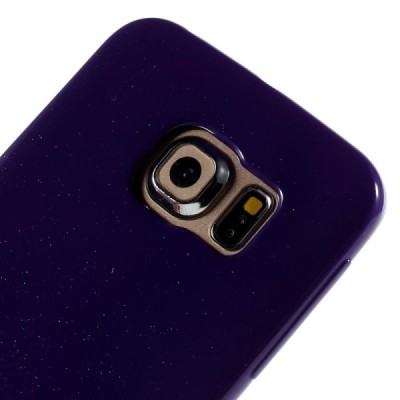 Samsung Galaxy S6 Edge (G925) Mercury violetinis kieto silikono tpu dėklas - nugarėlė / Priedai.lt