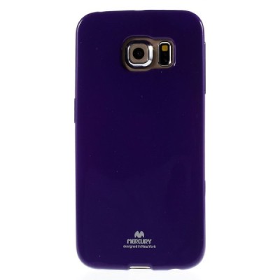 Samsung Galaxy S6 Edge (G925) Mercury violetinis kieto silikono tpu dėklas - nugarėlė / Priedai.lt