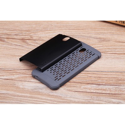 „ROCK“ Shield HTC One mini juodas dėklas / Priedai.lt