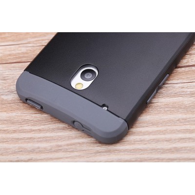 „ROCK“ Shield HTC One mini juodas dėklas / Priedai.lt