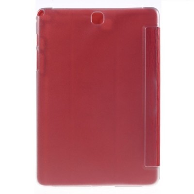 Samsung Galaxy Tab A 9.7 (T555, T550) plonas atverčiamas raudonas dėklas / Priedai.lt