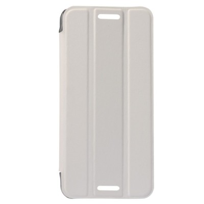 „Baseus“ HTC One mini atverčiamas baltas dėklas / Priedai.lt