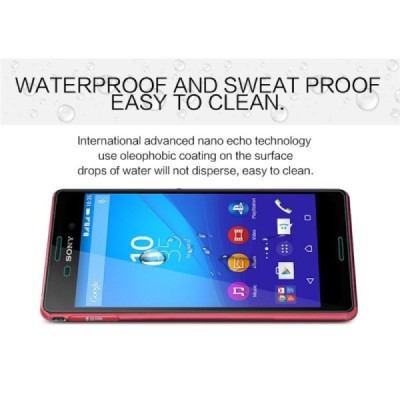 Sony Xperia M4 Aqua „Nillkin“ H Tempered Glass sustiprintos apsaugos apsauginis ekrano stiklas 0.33 mm / Priedai.lt