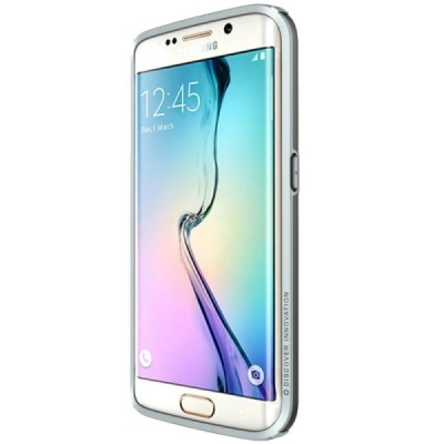 Samsung Galaxy S6 Edge Nillkin Slim melns rāmis (sānu apmale, bamperis) / Vacins.lv