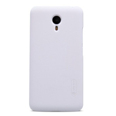 Meizu m2 note Nillkin Frosted Shield balts plastmasas apvalks + ekrāna aizsargplēve / Vacins.lv
