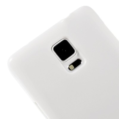 Samsung Galaxy Note 4 N910 Mercury baltas kieto silikono tpu dėklas - nugarėlė / Priedai.lt