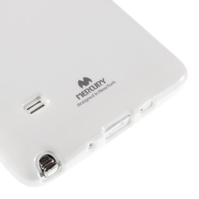 Samsung Galaxy Note 4 N910 Mercury baltas kieto silikono tpu dėklas - nugarėlė / Priedai.lt