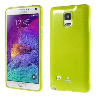 Samsung Galaxy Note 4 (N910) Mercury zaļš cieta silikona (TPU) apvalks / Vacins.lv
