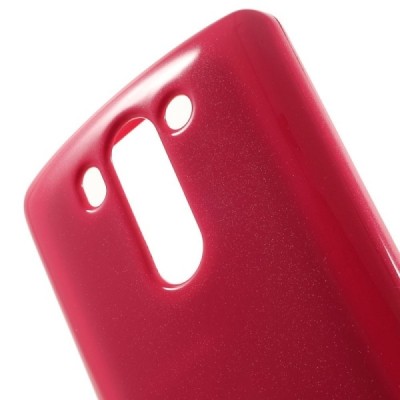 LG G3 S (Beat) D722 Mercury tumši rozs cieta silikona (TPU) apvalks / vacins.lv