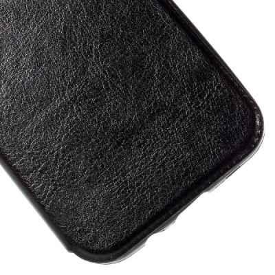 Samsung Galaxy Core Prime View Window atvēramais melns maciņš / Vacins.lv