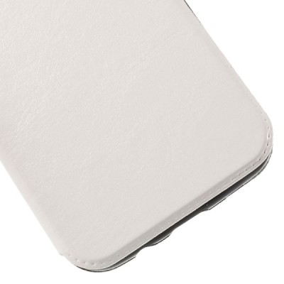 Samsung Galaxy Core Prime View Window atverčiamas baltas dėklas / Priedai.lt