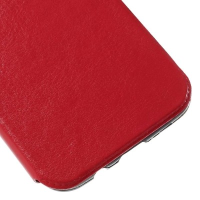 Samsung Galaxy Core Prime View Window atvēramais sarkans maciņš / Vacins.lv