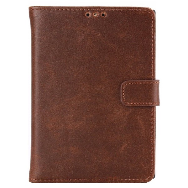 „Retro“ atvēramais maciņš - tumši brūns (Passport )