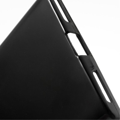 BlackBerry Passport cieta silikona (TPU) melns apvalks / vacins.lv