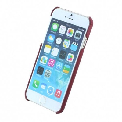 BMW Signature Apple iPhone 6 (6s) sarkans perforētas ādas apvalks / Vacins.lv