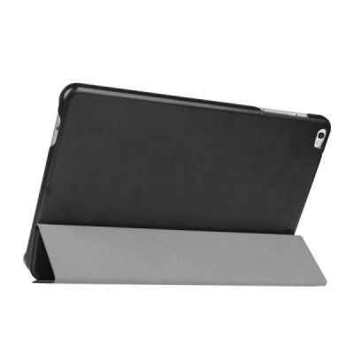 Huawei MediaPad T1 10 atvēramais melns maciņš / Vacins.lv