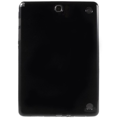 Samsung Galaxy Tab A 9.7 cieta silikona (TPU) melns apvalks / vacins.lv