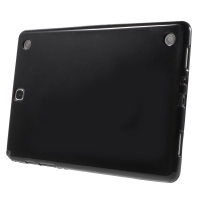 Samsung Galaxy Tab A 9.7 (T555, T550) kieto silikono TPU juodas dėklas - nugarėlė / Priedai.lt