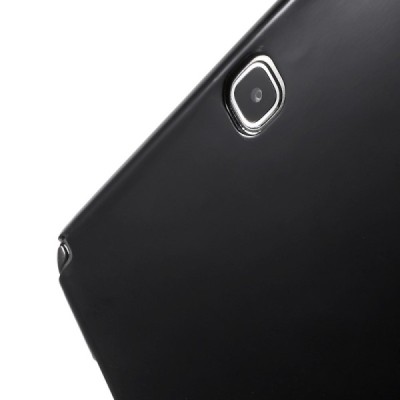 Samsung Galaxy Tab A 9.7 (T555, T550) kieto silikono TPU juodas dėklas - nugarėlė / Priedai.lt