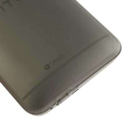 HTC One mini tamsintas silikoninis dėklas / Priedai.lt