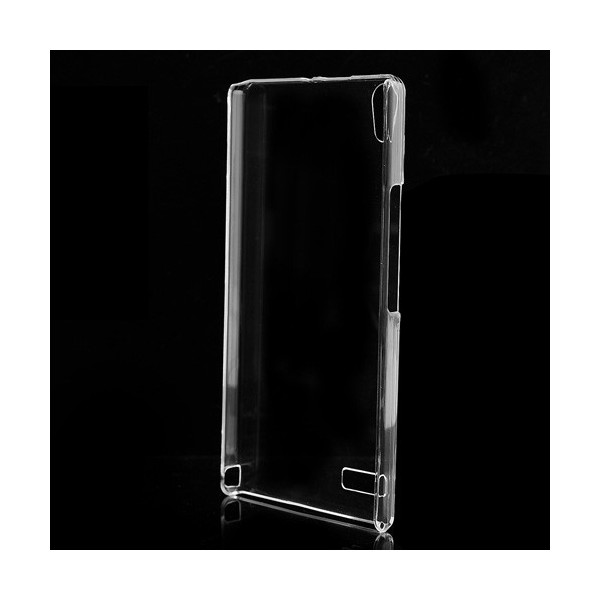 Plastikinis dėklas - skaidrus (Ascend P6)