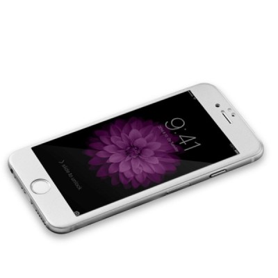 Apple iPhone 6 Plus Devia 9H Tempered Glass balts ekrāna aizsargstikls / Vacins.lv