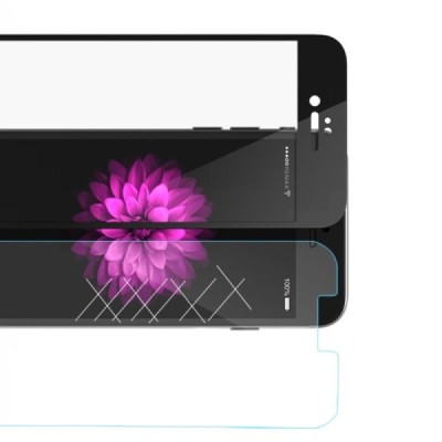 Apple iPhone 6 Plus „Devia“ 9H Tempered Glass sustiprintos apsaugos juodas apsauginis ekrano stiklas 0.33 mm / Priedai.lt