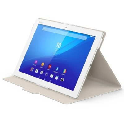 Sony Xperia Tablet Z4 origināls SCR32 atvēramais balts maciņš / Vacins.lv
