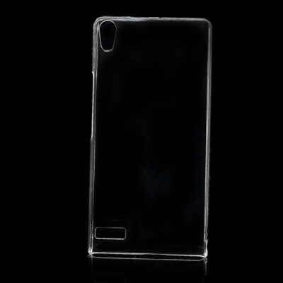 Skaidrus Huawei Ascend P6 dėklas (dėkliukas) / Priedai.lt