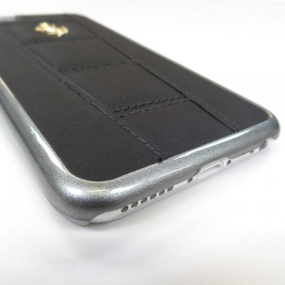 Ferrari 458 Apple iPhone 6 (6s) melns ādas apvalks / Vacins.lv