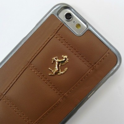 Ferrari 458 odinis Apple iPhone 6 (6s) rudas dėklas - dangtelis / Priedai.lt