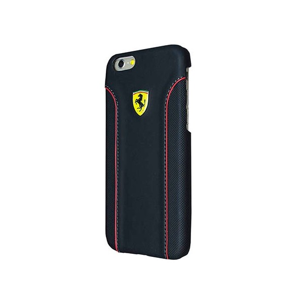 „Ferrari“ Scuderia Fiorano apvalks - melns (iPhone 6 / 6s)