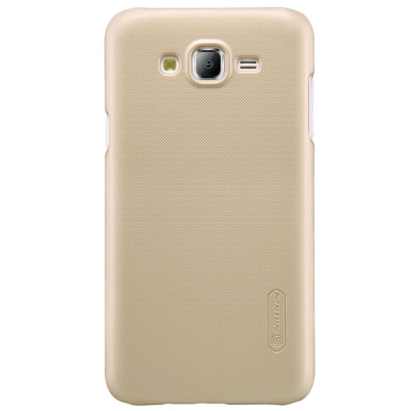 „Nillkin“ Frosted Shield apvalks - zelta + ekrāna aizsargplēve (Galaxy J5 2015)