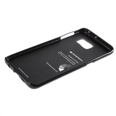 Samsung Galaxy S6 Edge+ Plus (G928) Mercury melns cieta silikona (TPU) apvalks / vacins.lv