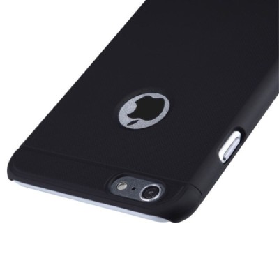 Nillkin Frosted Shield Apple iPhone 6 Plus (6s Plus) juodas plastikinis dėklas / Priedai.lt