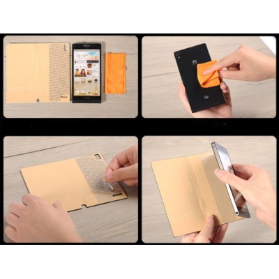 Huawei Ascend P6 grezns „Baseus Business“ melns maciņš / Vacins.lv