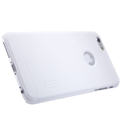 Nillkin Frosted Shield Apple iPhone 6 Plus (6s Plus) baltas plastikinis dėklas + apsauginė ekrano plėvelė / Priedai.lt