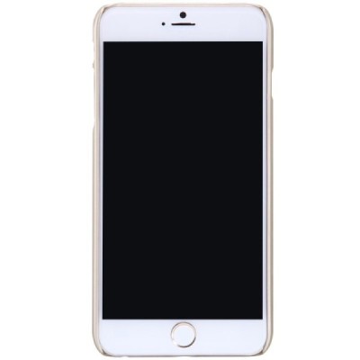 Nillkin Frosted Shield Apple iPhone 6 Plus (6s Plus) auksinis plastikinis dėklas + apsauginė ekrano plėvelė / Priedai.lt