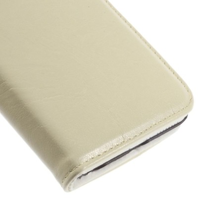 Apple iPhone 6 Plus solīds atvēramais ādas smilšains maciņš / Vacins.lv