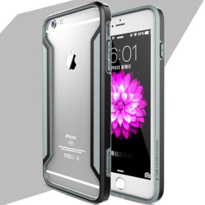 Apple iPhone 6 Plus (6s Plus) Nillkin Slim rėmelis (kraštų apvadas, bamperis) - juodas / Priedai.lt
