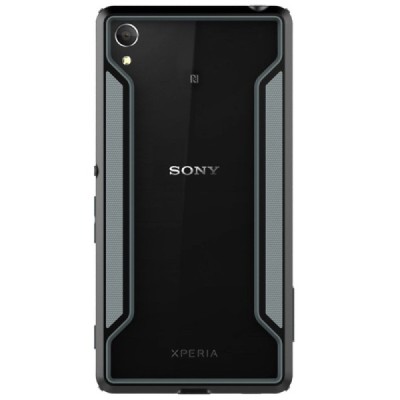 Sony Xperia Z3+ (Plius) Nillkin Slim rėmelis (kraštų apvadas, bamperis) - juodas / Priedai.lt